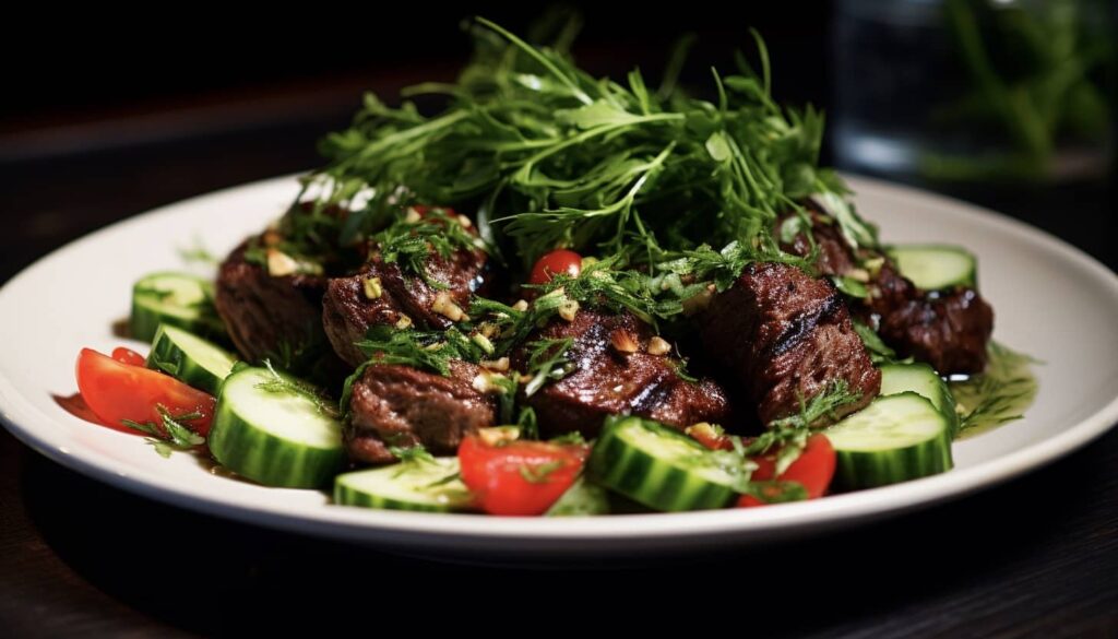 chicken liver salad